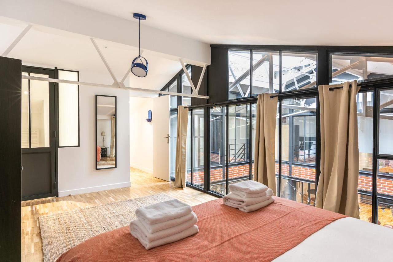 Ferienwohnung Fantastic Architect Loft For 10 Guests Near Metro Paris Exterior foto