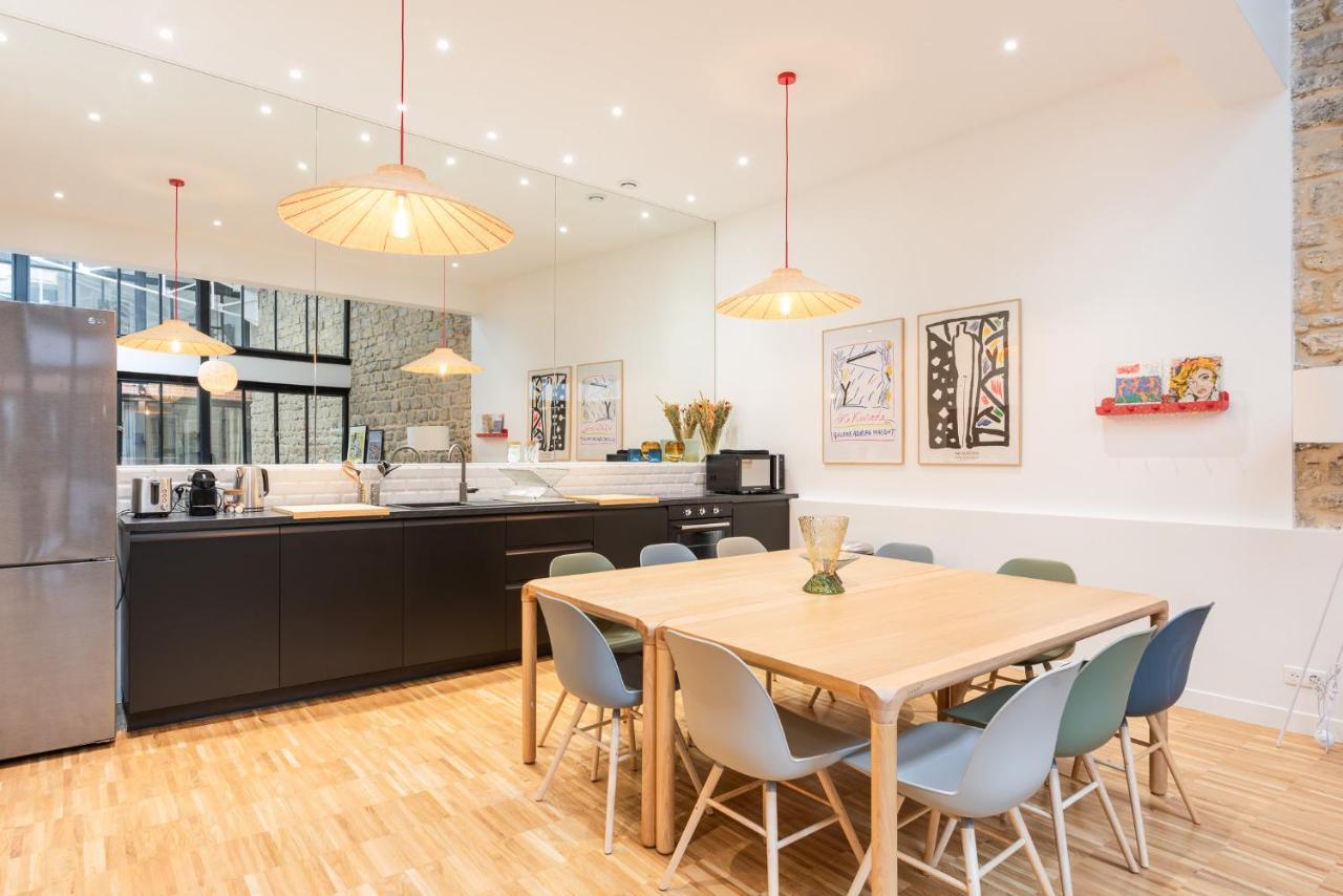 Ferienwohnung Fantastic Architect Loft For 10 Guests Near Metro Paris Exterior foto