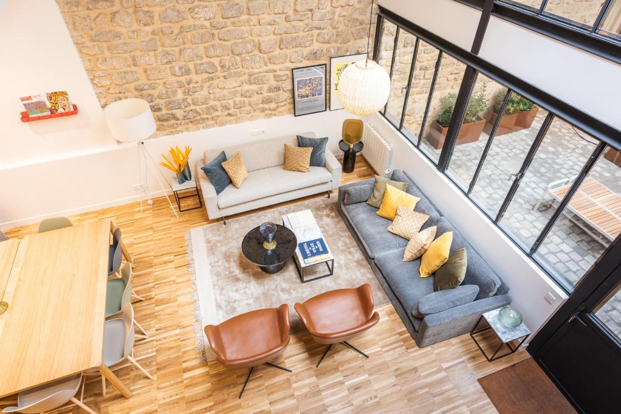 Ferienwohnung Fantastic Architect Loft For 10 Guests Near Metro Paris Exterior foto