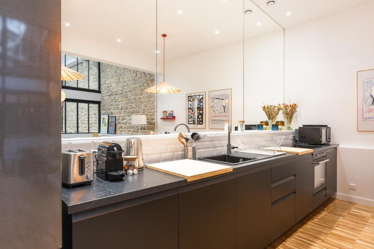 Ferienwohnung Fantastic Architect Loft For 10 Guests Near Metro Paris Exterior foto