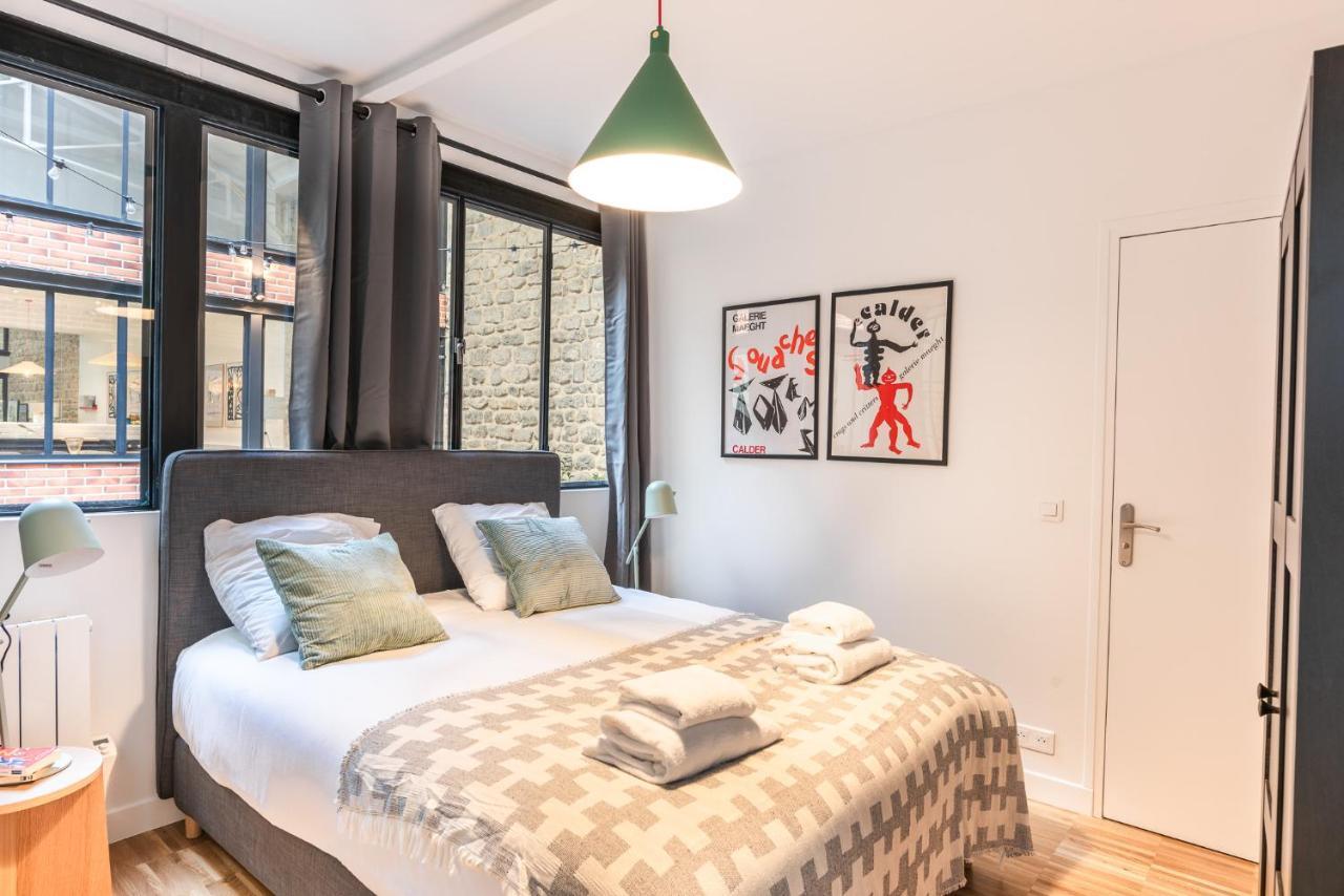Ferienwohnung Fantastic Architect Loft For 10 Guests Near Metro Paris Exterior foto