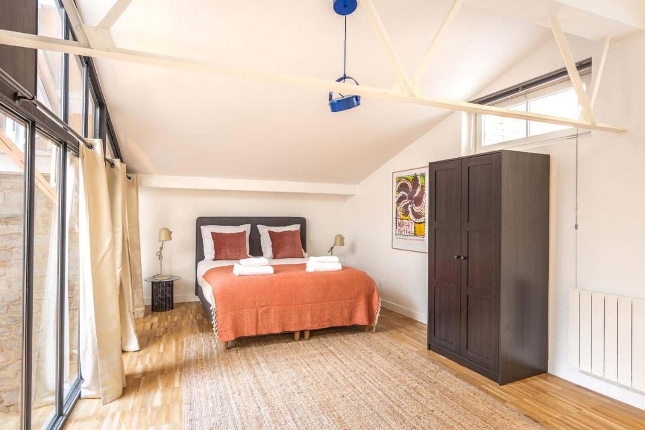 Ferienwohnung Fantastic Architect Loft For 10 Guests Near Metro Paris Exterior foto