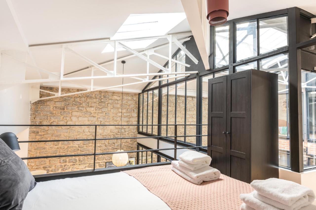 Ferienwohnung Fantastic Architect Loft For 10 Guests Near Metro Paris Exterior foto